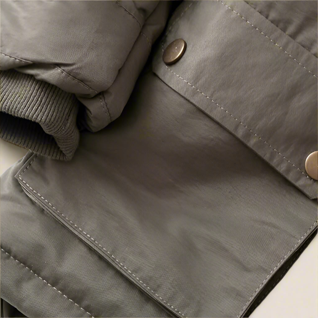 CozyTrend – Elegancka i ciepła – kurtka zimowa z futrzanym kołnierzem