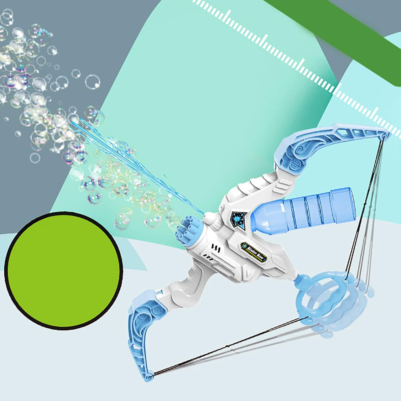 TrendyToys – Aktywny i kreatywny – 2 w 1 łukowa maszyna do baniek mydlanych