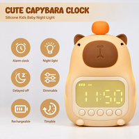 Thumbnail for CappyClock – Niedlich & vielseitig – Digitaler Kinderwecker mit Nachtlicht