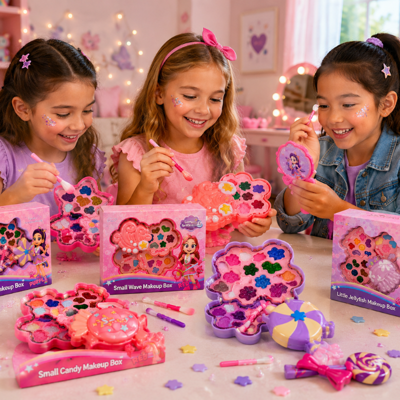 Make-Up Playset™ - Bezpieczny i stymulujący kreatywność - magiczny makijaż