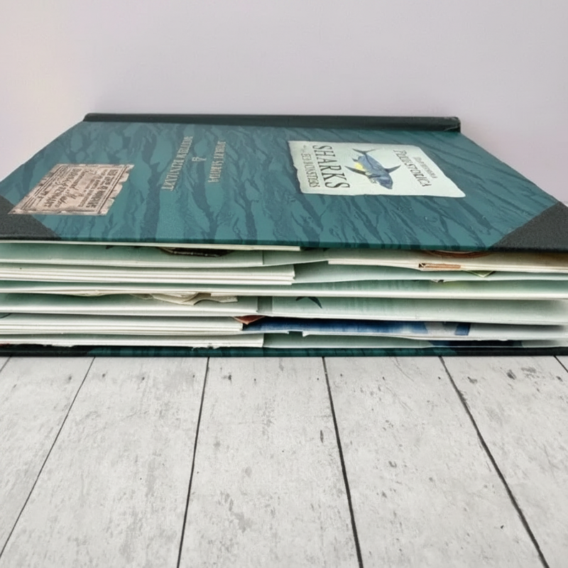 JurassicKids – Ekscytująca i edukacyjna – encyklopedia dinozaurów 3D w formie książki z wyskakującymi ilustracjami