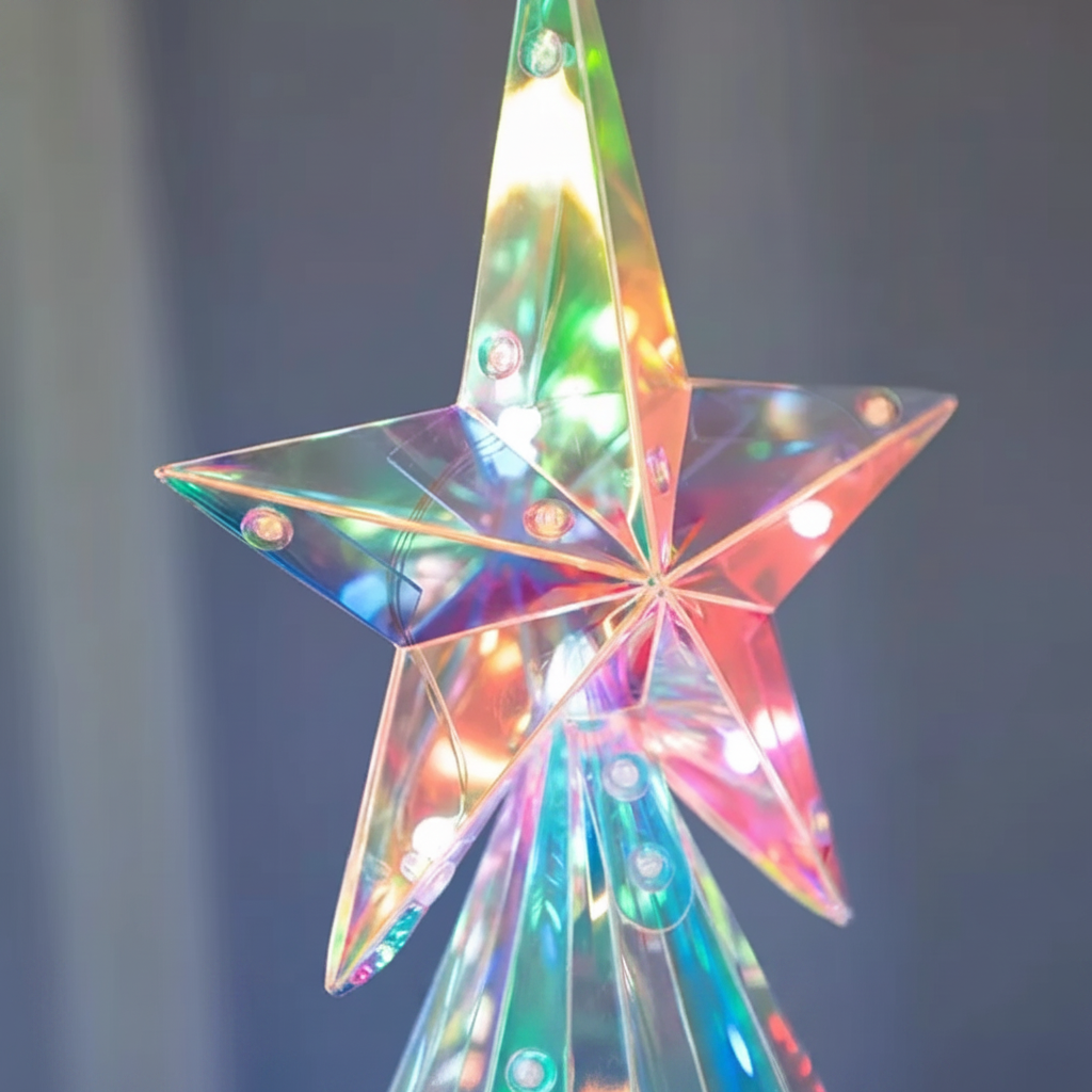 CrystalGlow – Świąteczna i nastrojowa – ozdobna choinka LED