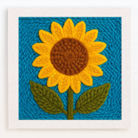 Thumbnail for ThreadArt – Ręcznie robione i kolorowe – Zestaw do haftowania zwierząt