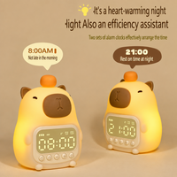 Thumbnail for CappyClock – Niedlich & vielseitig – Digitaler Kinderwecker mit Nachtlicht