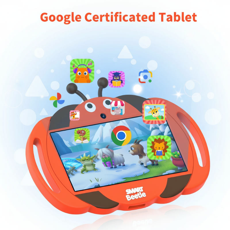 PlayPad – Edukacyjny i zabawny – tablet dla dzieci z odpornym na wstrząsy etui