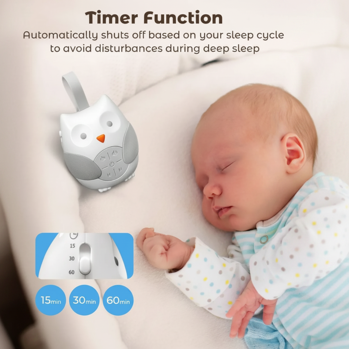 SleepyPal – Uspokajająca i zabawna – lampka nocna z muzyką