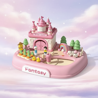 Thumbnail for Magnetic Princess Castle – Kreatywne i magiczne – zestaw do zabawy z magnetycznym domkiem dla lalek