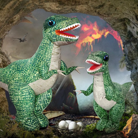 Thumbnail for MegaDino – Pełne przygód i interaktywne – nadmuchiwany dinozaur sterowany zdalnie