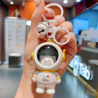 Thumbnail for Glowing Astronaut Charm – Urocza i świecąca – zawieszka do torby „Astronauta”