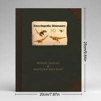 Thumbnail for JurassicKids – Ekscytująca i edukacyjna – encyklopedia dinozaurów 3D w formie książki z wyskakującymi ilustracjami