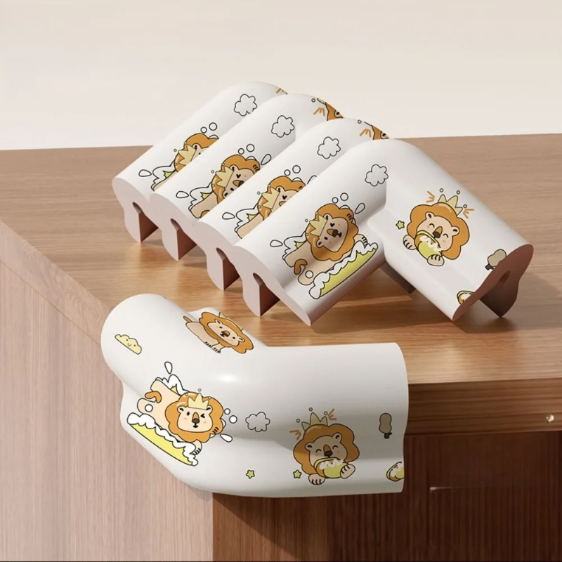 Desk Edge Guard Set – Bezpieczne i miękkie – nakładki na rogi (zestaw 5 sztuk)