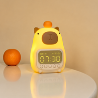 Thumbnail for CappyClock – Niedlich & vielseitig – Digitaler Kinderwecker mit Nachtlicht