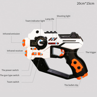 Thumbnail for TargetPro – Zabawa pełna rywalizacji i przygody – zestaw do walki laserowej z pistoletami