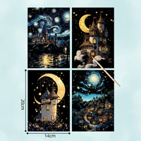 Thumbnail for GlowArt – Glow-in-the-dark – zestaw kart zdrapek