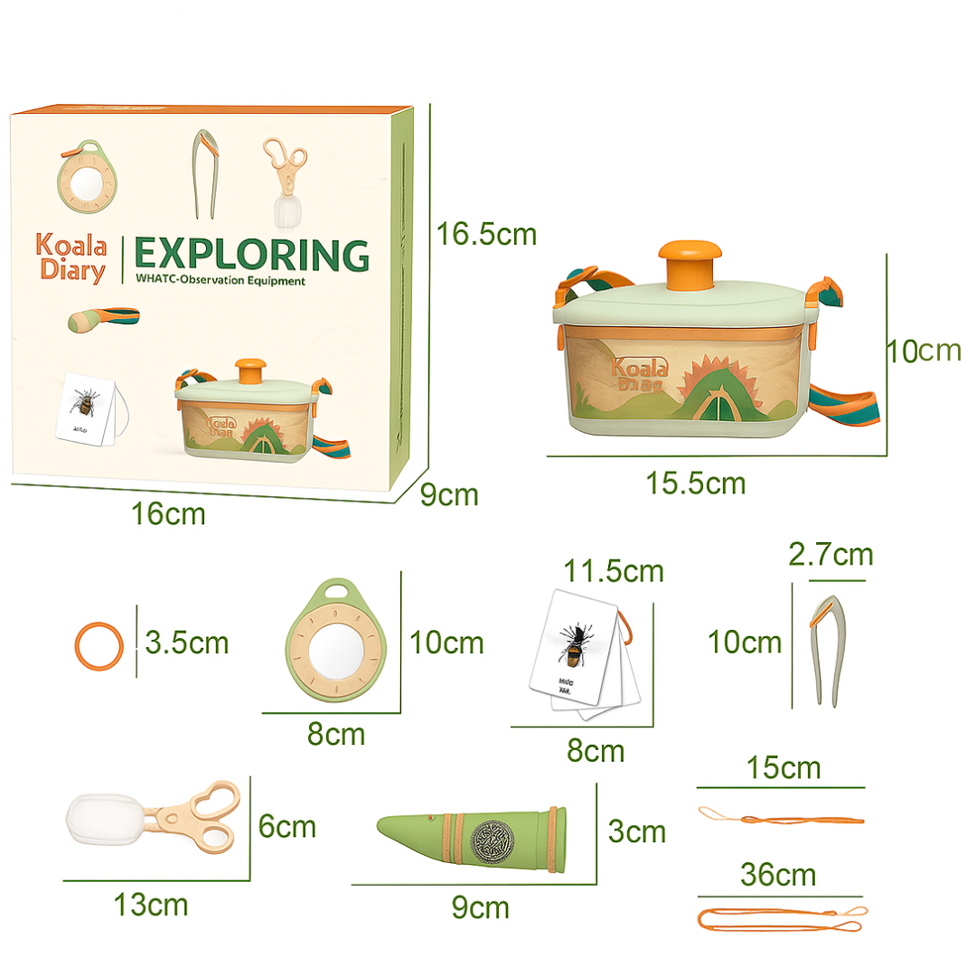 Bug Lab™ - Hotel dla owadów - Zestaw do obserwacji przyrody