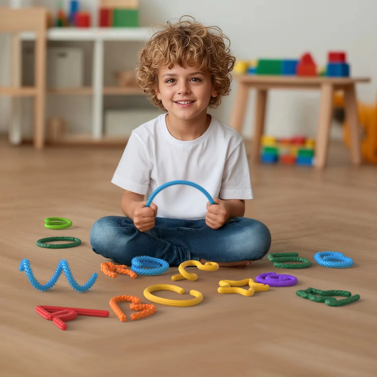 SensoryFlex – Uspokajające i interaktywne – sensoryczne pałeczki fidget