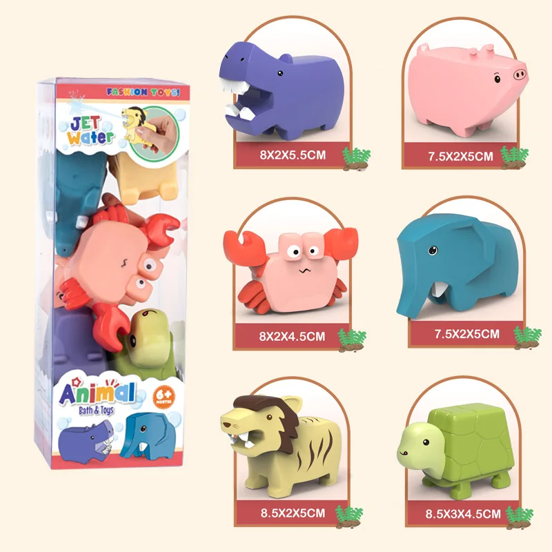 Bath Buddies™ – Szalony prysznic dla zwierząt – Zabawki do kąpieli Pistolet na wodę