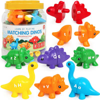 Thumbnail for Matching Dino's – Zabawna i pouczająca - gra Dino z alfabetem i cyframi