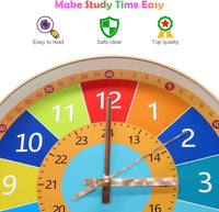 Thumbnail for ChildrenTime – Niezależny i spokojny – edukacyjny zegar ścienny dla dzieci