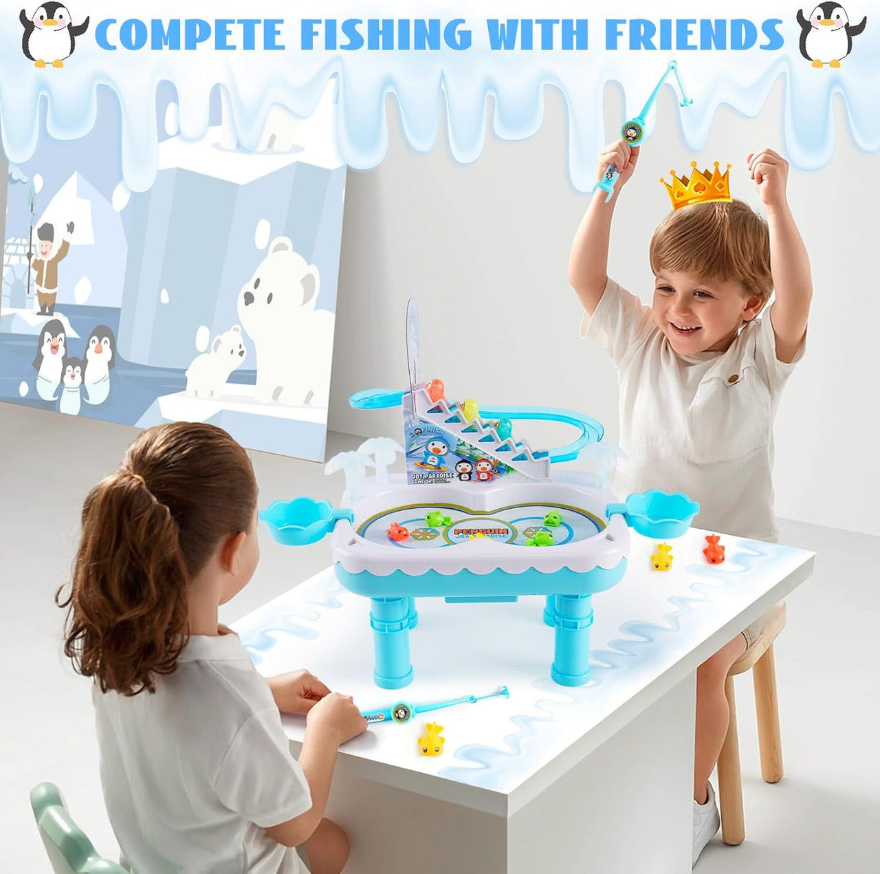 PenguinFun – Rodzina i dziecko – gra w ryby i pingwiny
