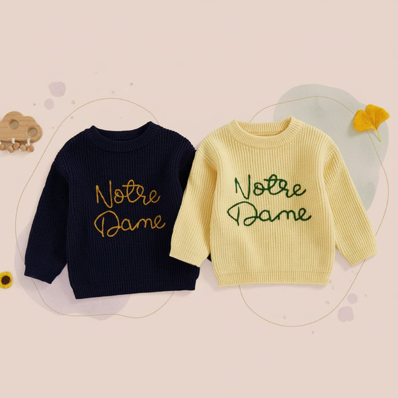 WarmWeave – Wygodny i zabawny – sweter „Notre Dame”