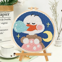 Thumbnail for SoftLoop – Delikatne i kreatywne – zestaw do dekoracji wnętrz DIY Punch Needle