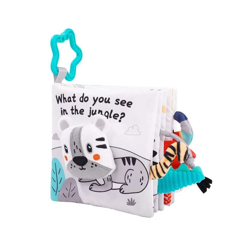 Soft Sensory Book – Poczuj i odkryj - książeczka dla niemowląt