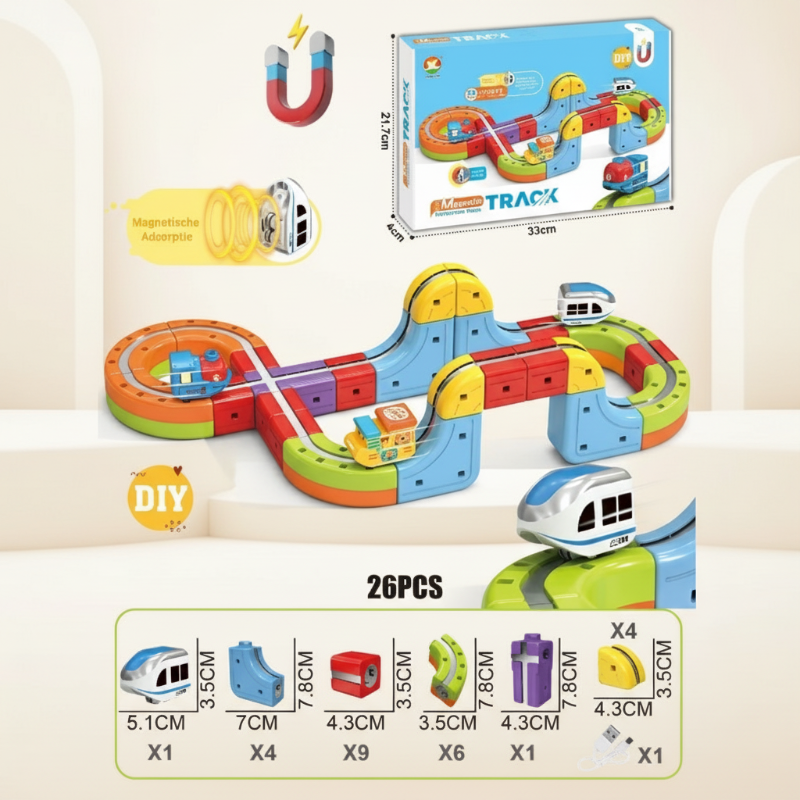 MagniTrack – Kreatywny i elektryczny – Antygrawitacyjny pociąg elektryczny