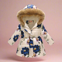 Thumbnail for CozyTrend – Elegancka i przytulna – pikowana kurtka zimowa dla dziewczynek