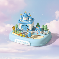 Thumbnail for Magnetic Princess Castle – Kreatywne i magiczne – zestaw do zabawy z magnetycznym domkiem dla lalek