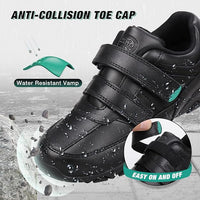 Thumbnail for MonoWalk – Lekkie i trwałe - skórzane trampki z paskami na rzepy