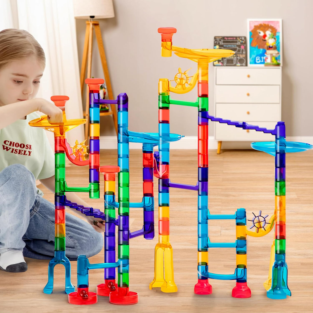 MarbleRun – Bezpieczny i edukacyjny - marmurowy zestaw konstrukcyjny