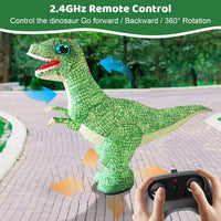 Thumbnail for MegaDino – Pełne przygód i interaktywne – nadmuchiwany dinozaur sterowany zdalnie