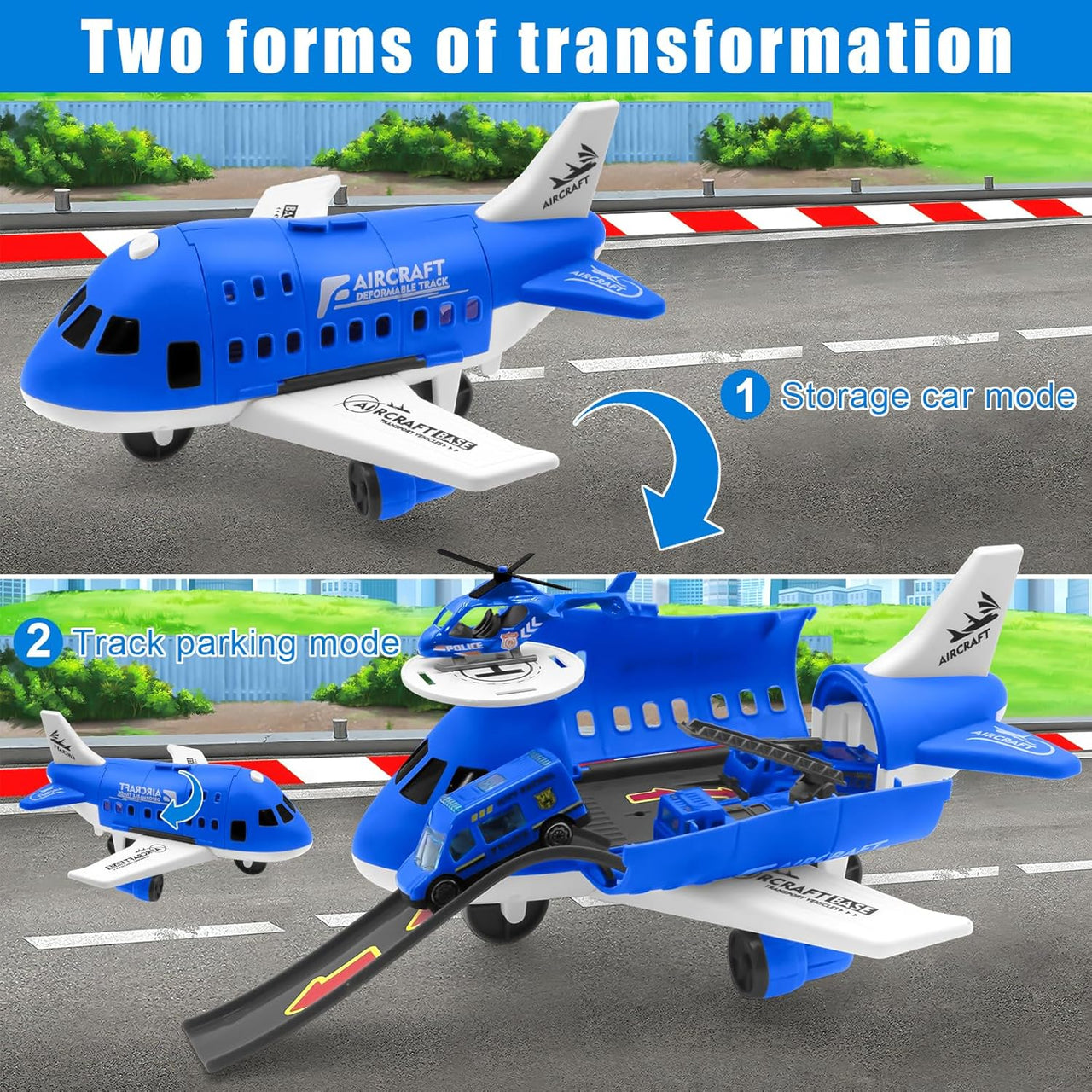 MiniAirBase – interaktywny i edukacyjny zestaw zabawowy z lotniskiem i pojazdami