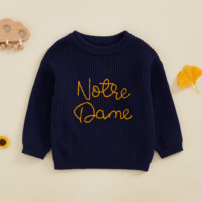 WarmWeave – Wygodny i zabawny – sweter „Notre Dame”