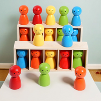 Thumbnail for WoodenMatch – Inteligentna i zabawna – Gra kolorowa Montessori