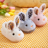 BunnyToes – Miękkie i ciepłe – pluszowe kapcie w kształcie królików