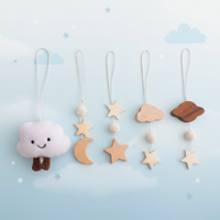 Thumbnail for Wooden Baby Rattle Toy – Rozwój zmysłów i bezpieczeństwo – Baby Gym