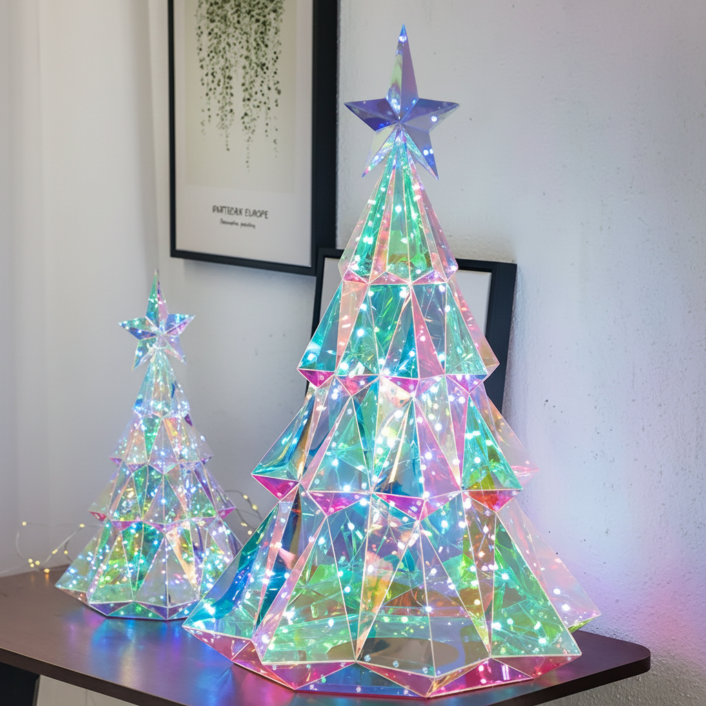 CrystalGlow – Świąteczna i nastrojowa – ozdobna choinka LED