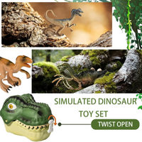 Thumbnail for DinoWorld – Kreatywny i realistyczny – zestaw do zabawy „Głowa dinozaura”