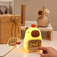 Thumbnail for CappyClock – Niedlich & vielseitig – Digitaler Kinderwecker mit Nachtlicht
