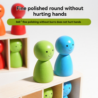 Thumbnail for WoodenMatch – Inteligentna i zabawna – Gra kolorowa Montessori