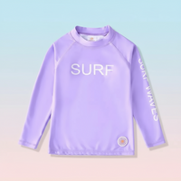 Thumbnail for SunShield – Ochronna i elastyczna – dziecięca koszulka surfingowa z długimi rękawami i filtrem UPF 50+