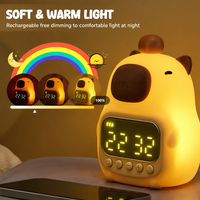 Thumbnail for CappyClock – Niedlich & vielseitig – Digitaler Kinderwecker mit Nachtlicht