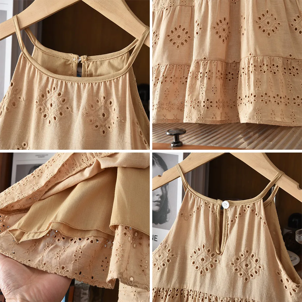 BohoBelle – Elegancka i wygodna – sukienka z haftowanymi detalami