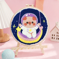 Thumbnail for SoftLoop – Delikatne i kreatywne – zestaw do dekoracji wnętrz DIY Punch Needle