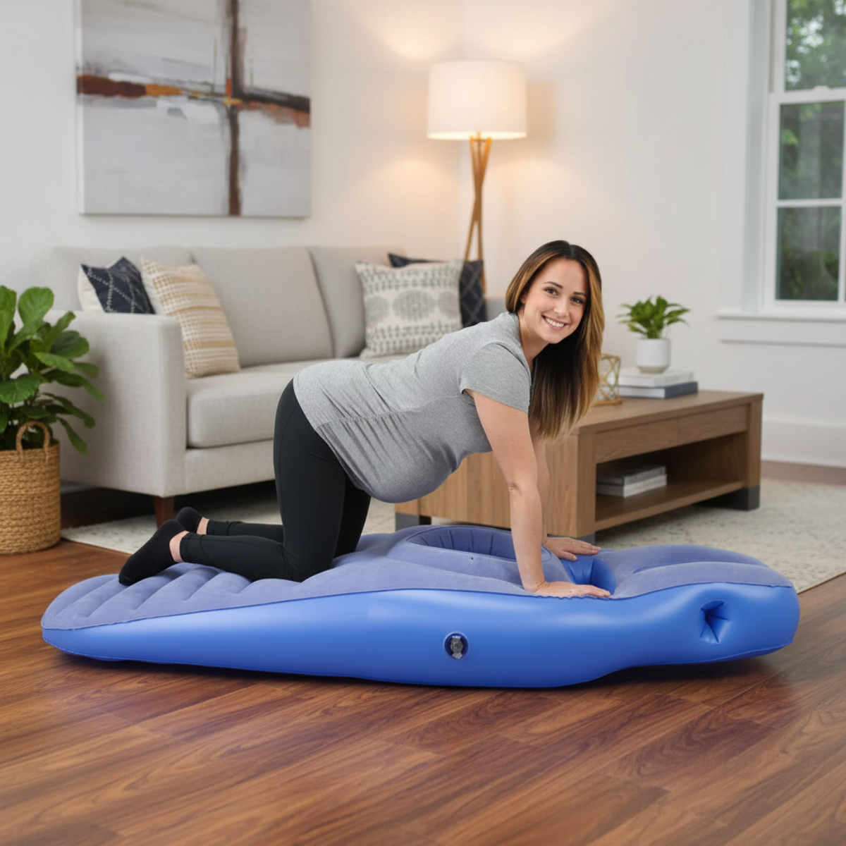 CozyBump – Komfort i wsparcie – wielofunkcyjna poduszka do leżenia dla kobiet w ciąży