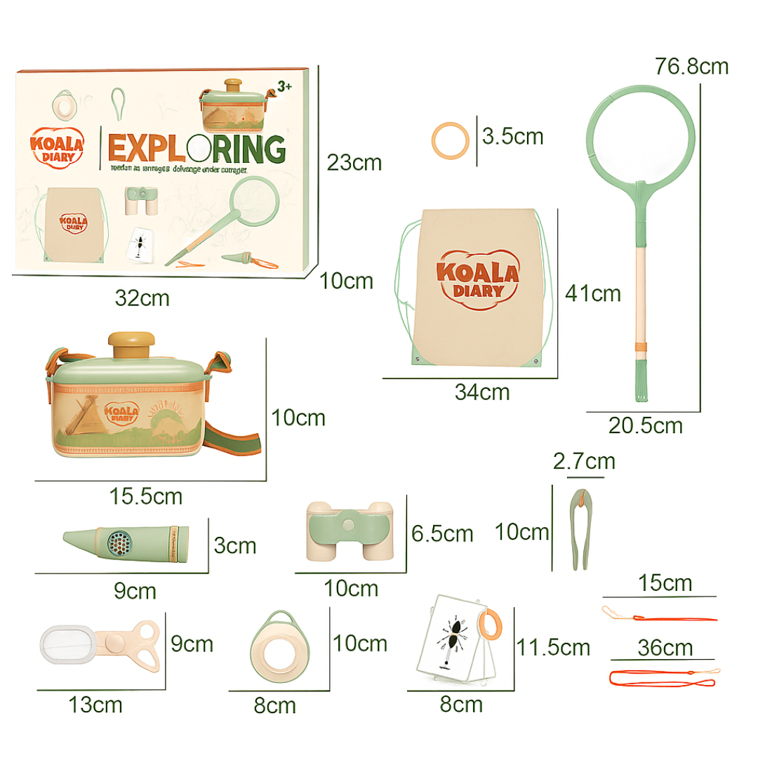 Bug Lab™ - Hotel dla owadów - Zestaw do obserwacji przyrody