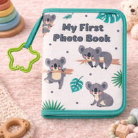 Thumbnail for Baby Photo Album – Delikatność i wspomnienia – album fotograficzny z tkaniny