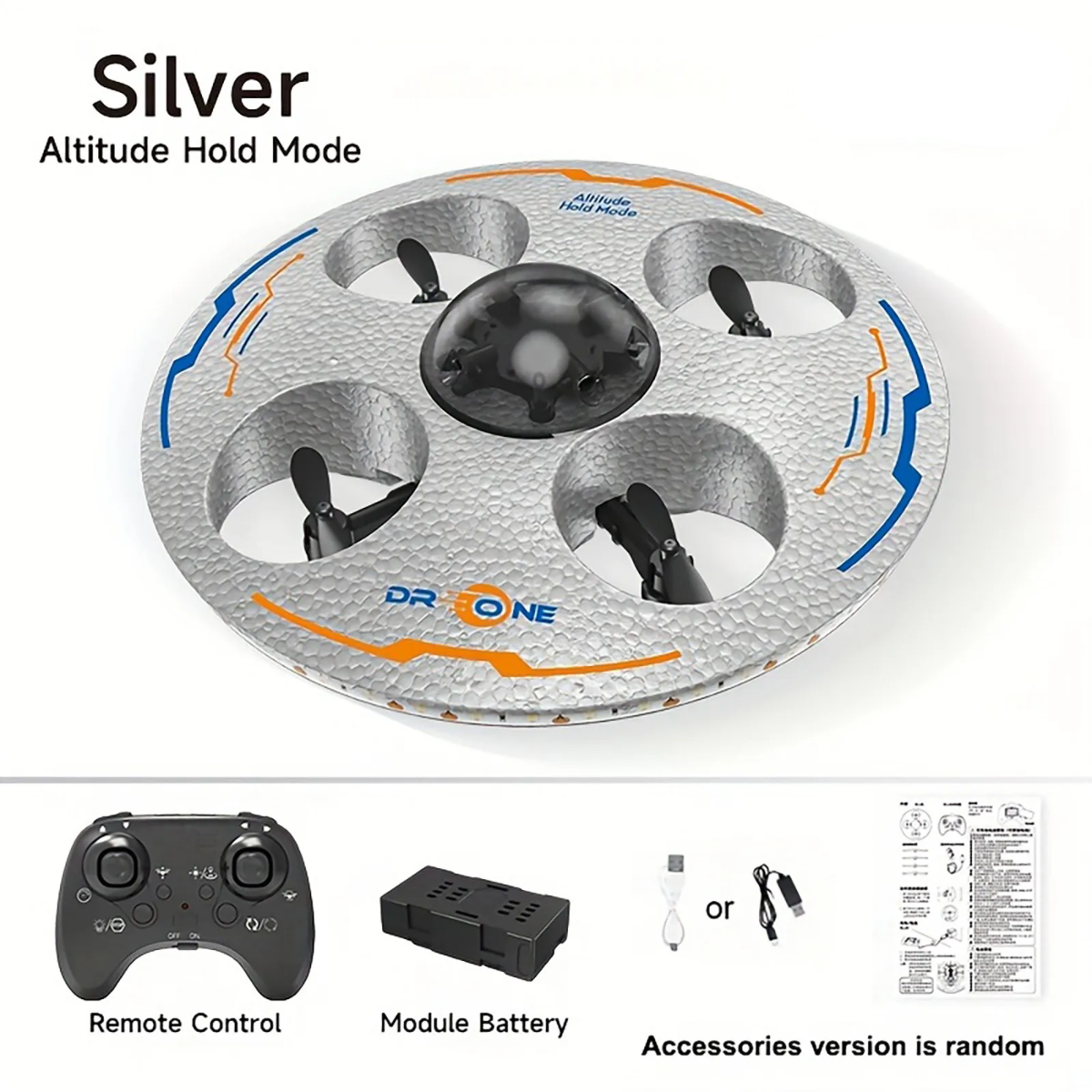 AeroQuest – LED & RC – Latający dron w kształcie UFO